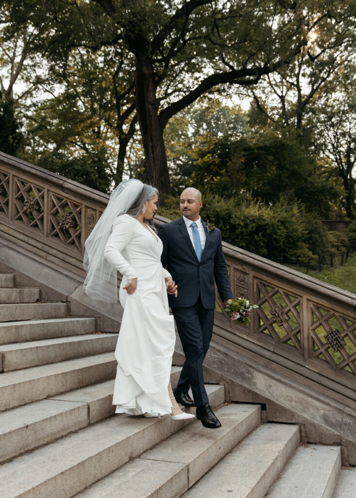 central park elopement photo