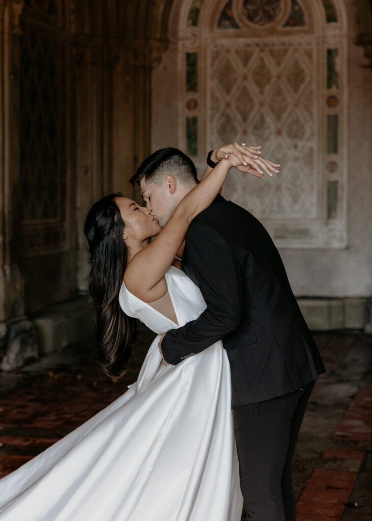 central park elopement photo