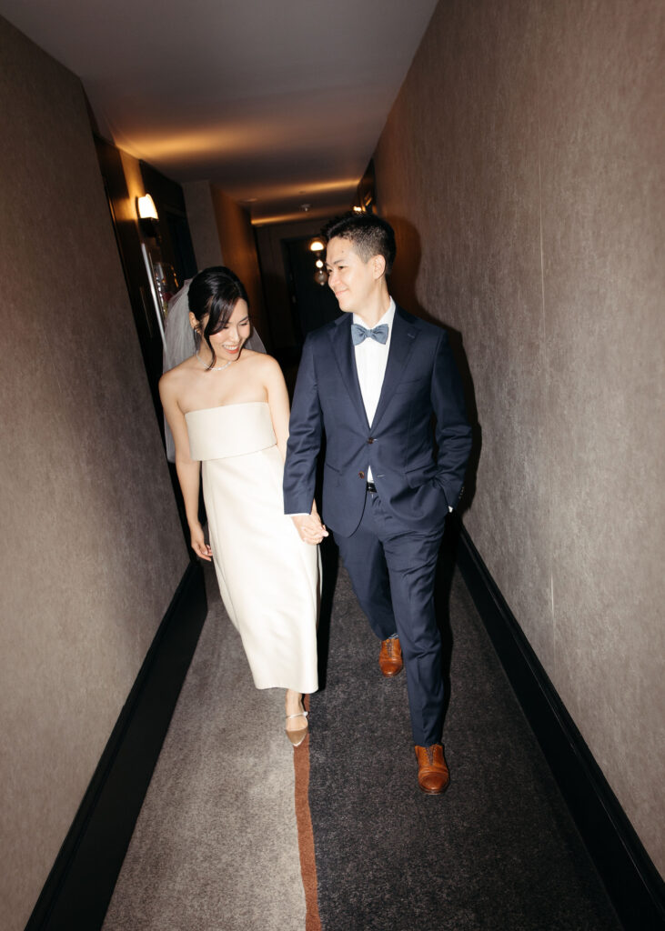 editorial style wedding photos at the hotel